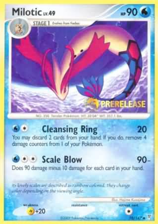 Milotic (70/147) (Prerelease Promo) [Nintendo: Black Star Promos] | Good Games North