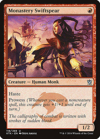Monastery Swiftspear [Khans of Tarkir] | Good Games North