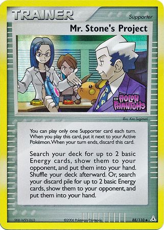 Mr. Stone's Project (88/110) (Stamped) [EX: Holon Phantoms] | Good Games North
