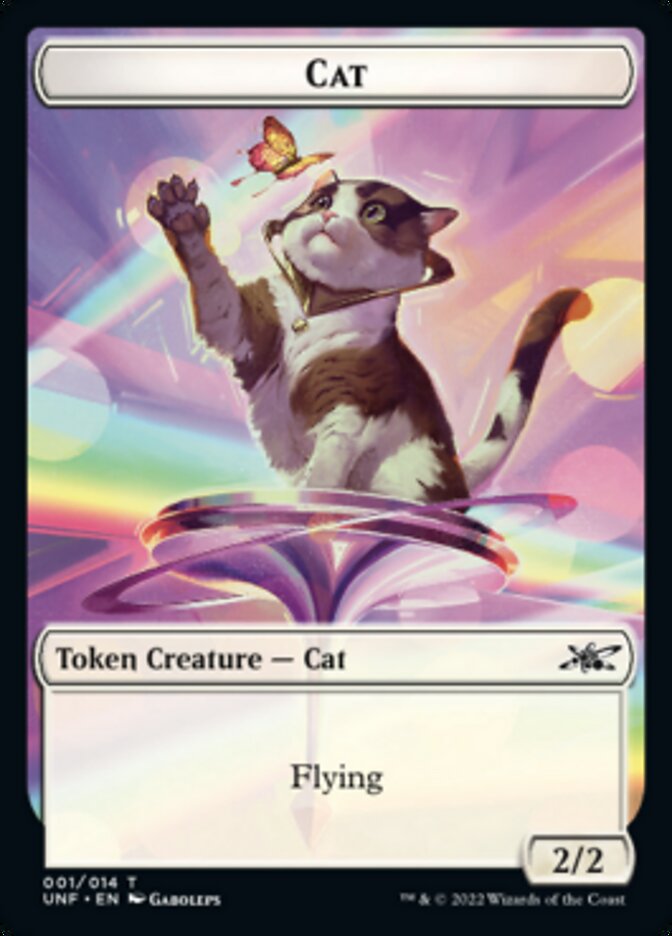 Cat Token [Unfinity Tokens] | Good Games North