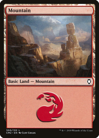 Mountain (300) [Commander Anthology Volume II] | Good Games North