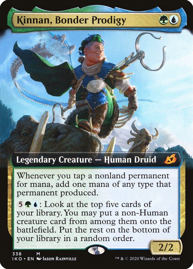 Kinnan, Bonder Prodigy (Extended Art) [Ikoria: Lair of Behemoths] | Good Games North