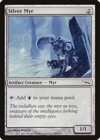 Silver Myr [Mirrodin] | Good Games North