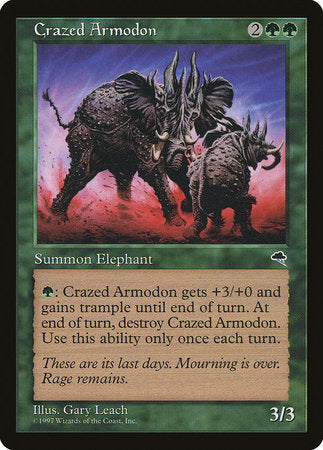 Crazed Armodon [Tempest] | Good Games North
