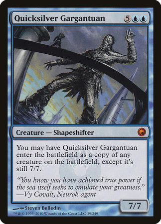 Quicksilver Gargantuan [Scars of Mirrodin] | Good Games North