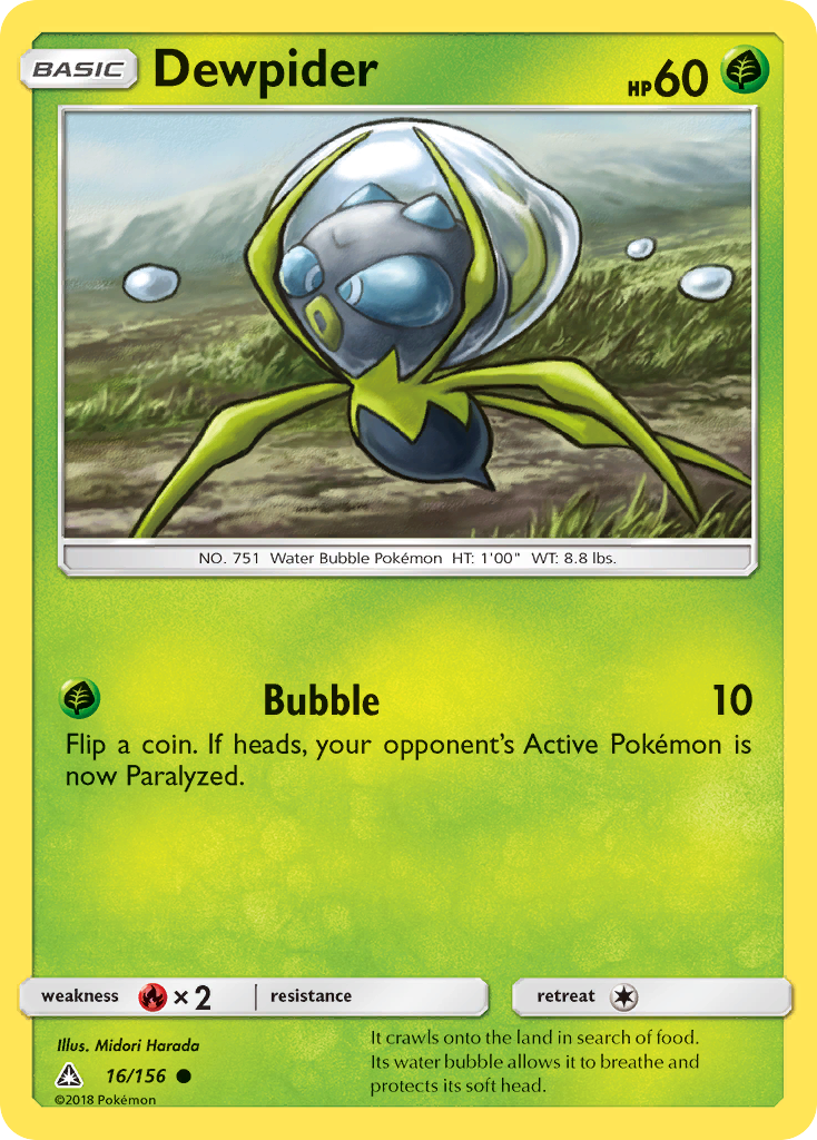 Dewpider (16/156) [Sun & Moon: Ultra Prism] | Good Games North