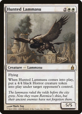 Hunted Lammasu [Ravnica: City of Guilds] | Good Games North
