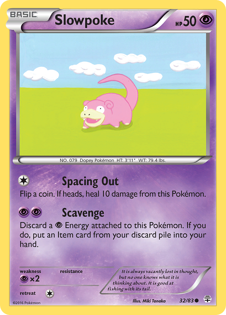 Slowpoke (32/83) [XY: Generations] | Good Games North