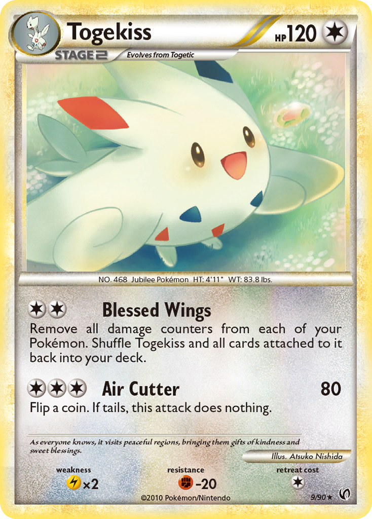 Togekiss (9/90) [HeartGold & SoulSilver: Undaunted] | Good Games North