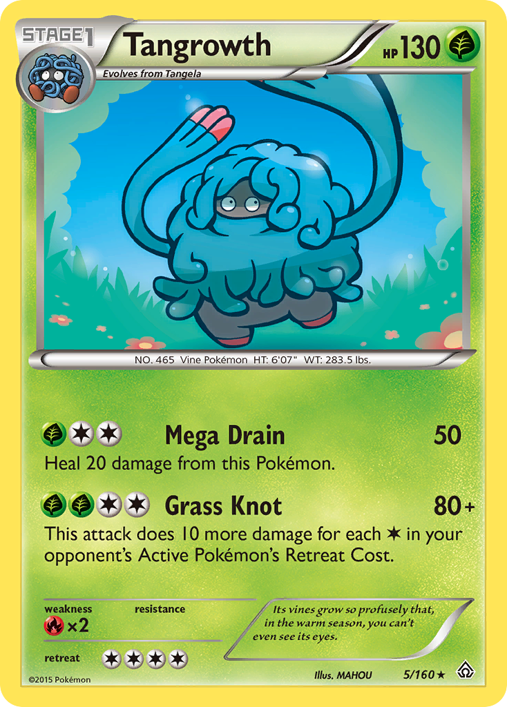 Tangrowth (5/160) [XY: Primal Clash] | Good Games North