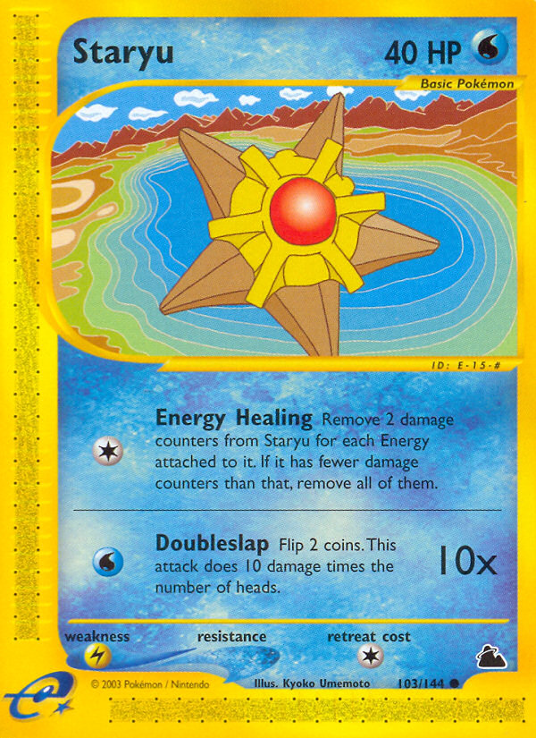 Staryu (103/144) [Skyridge] | Good Games North