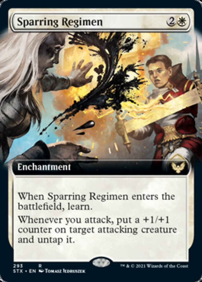 Sparring Regimen (Extended) [Strixhaven: School of Mages] | Good Games North