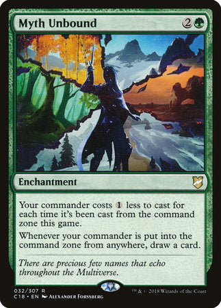 Myth Unbound [Commander 2018] | Good Games North