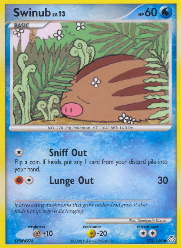 Swinub (123/146) [Diamond & Pearl: Legends Awakened] | Good Games North