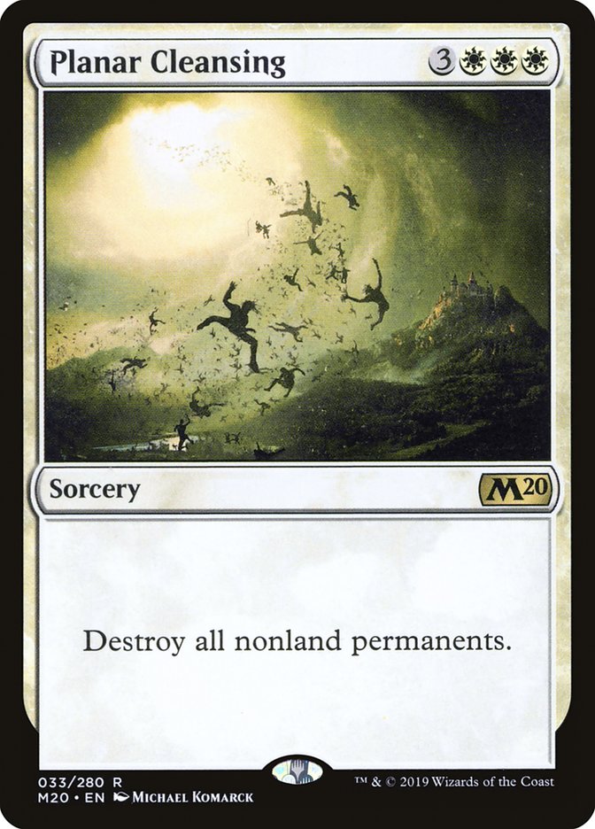 Planar Cleansing [Core Set 2020] | Good Games North