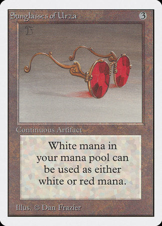 Sunglasses of Urza [Unlimited Edition] | Good Games North