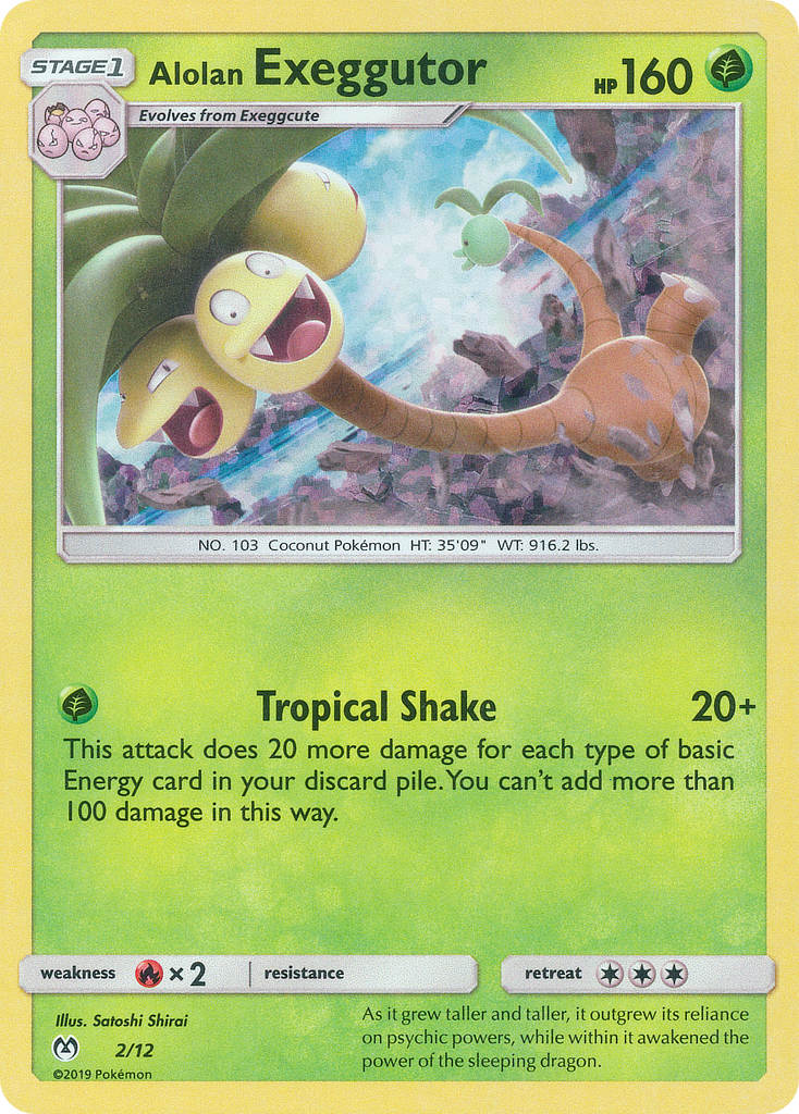 Alolan Exeggutor (2/12) [McDonald's Promos: 2019 Collection] | Good Games North