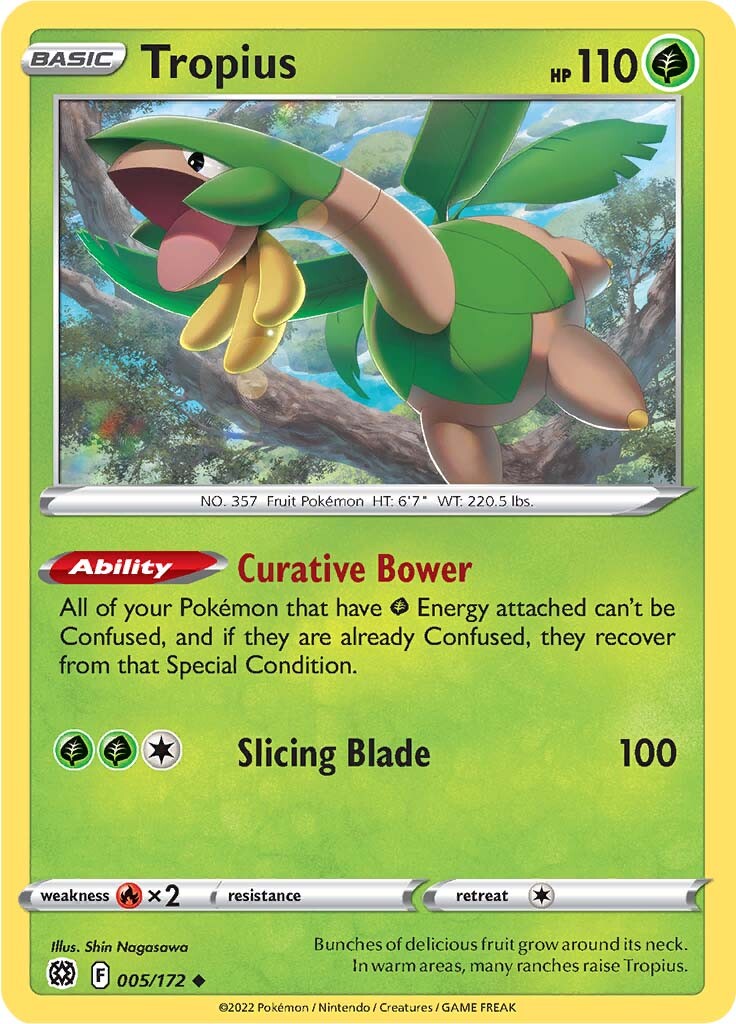 Tropius (005/172) [Sword & Shield: Brilliant Stars] | Good Games North