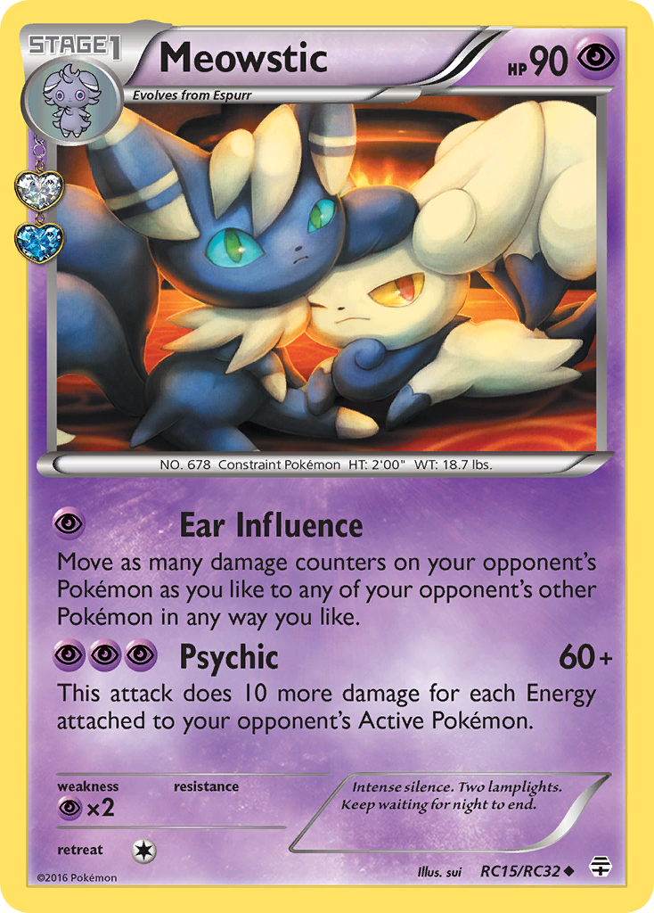 Meowstic (RC15/RC32) [XY: Generations] | Good Games North
