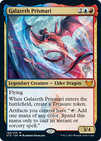 Galazeth Prismari (Promo Pack) [Strixhaven: School of Mages Promos] | Good Games North