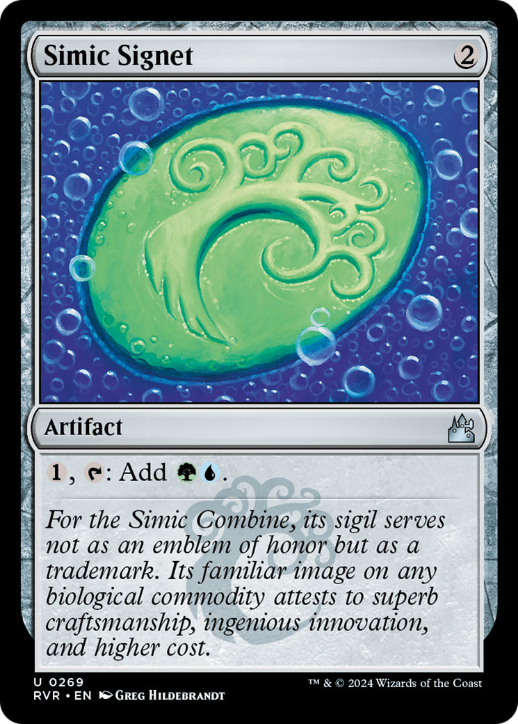 Simic Signet [Ravnica Remastered] | Good Games North