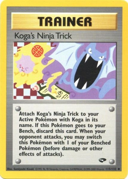 Koga's Ninja Trick (115/132) [Gym Challenge Unlimited] | Good Games North