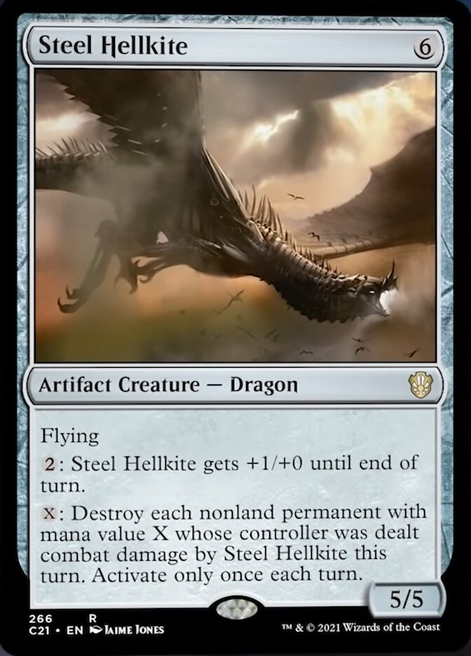 Steel Hellkite [Commander 2021] | Good Games North