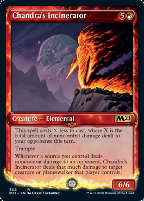 Chandra's Incinerator (Showcase) [Core Set 2021] | Good Games North