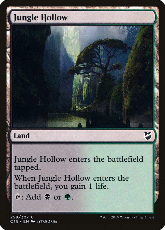 Jungle Hollow [Commander 2018] | Good Games North