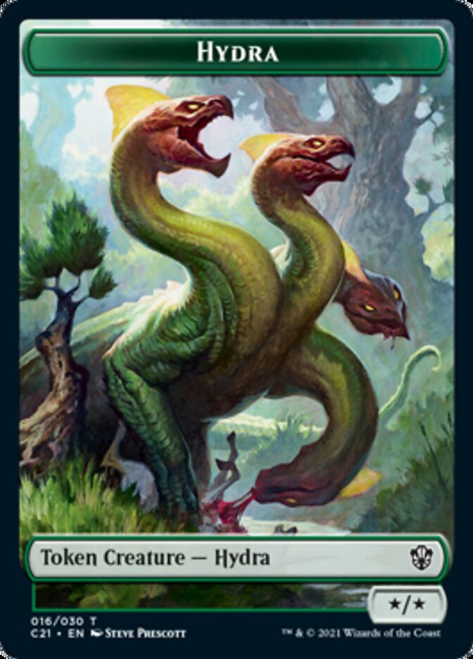 Hydra // Boar Token [Commander 2021 Tokens] | Good Games North