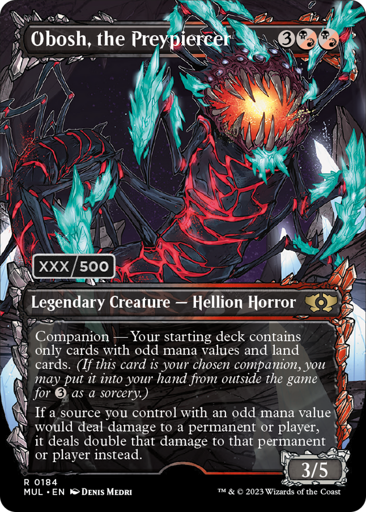 Obosh, the Preypiercer (Serialized) [Multiverse Legends] | Good Games North