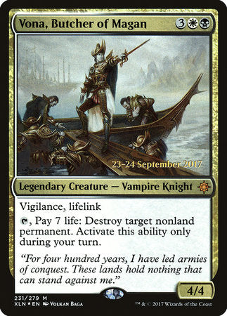 Vona, Butcher of Magan [Ixalan Promos] | Good Games North