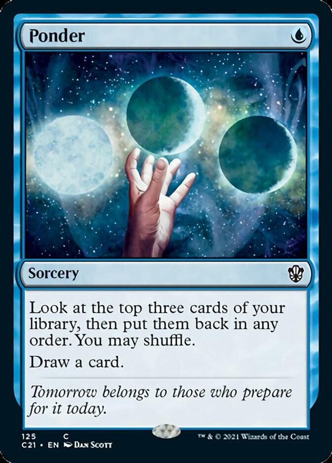 Ponder [Commander 2021] | Good Games North