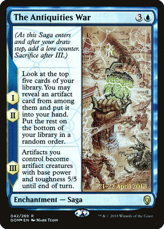 The Antiquities War [Dominaria Promos] | Good Games North