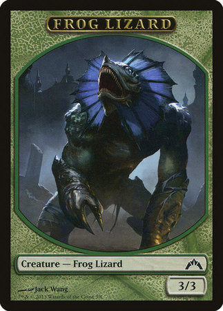 Frog Lizard Token [Gatecrash Tokens] | Good Games North