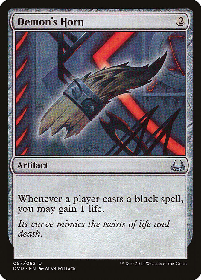 Demon's Horn (Divine vs. Demonic) [Duel Decks Anthology] | Good Games North