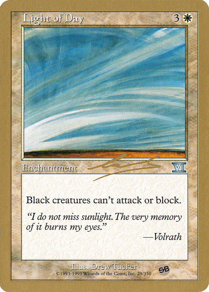 Light of Day (Nicolas Labarre) (SB) [World Championship Decks 2000] | Good Games North