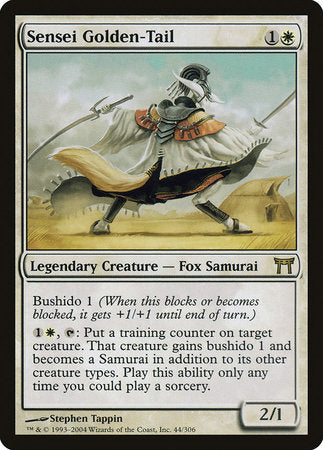 Sensei Golden-Tail [Champions of Kamigawa] | Good Games North