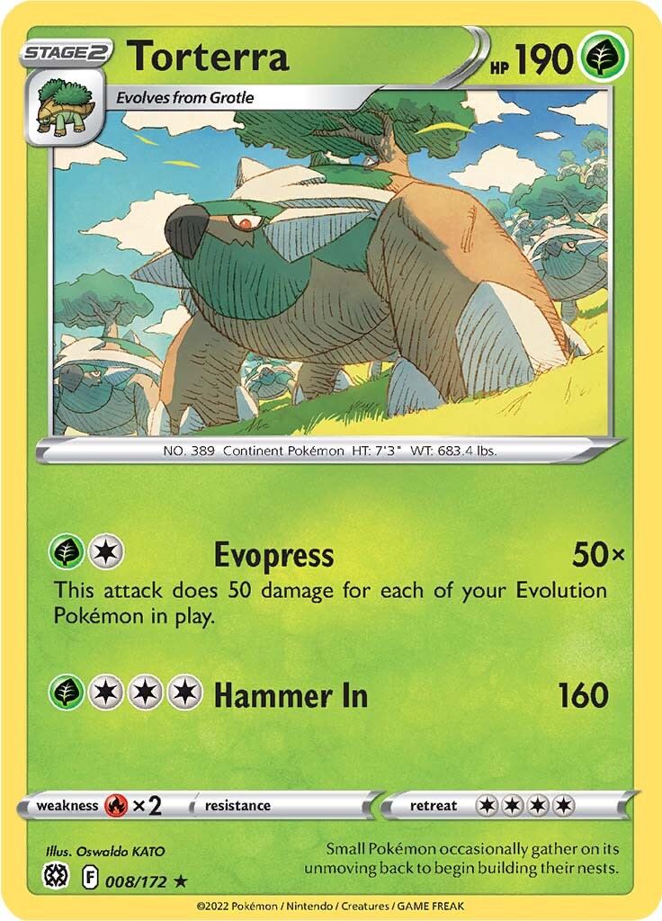 Torterra (008/172) [Sword & Shield: Brilliant Stars] | Good Games North