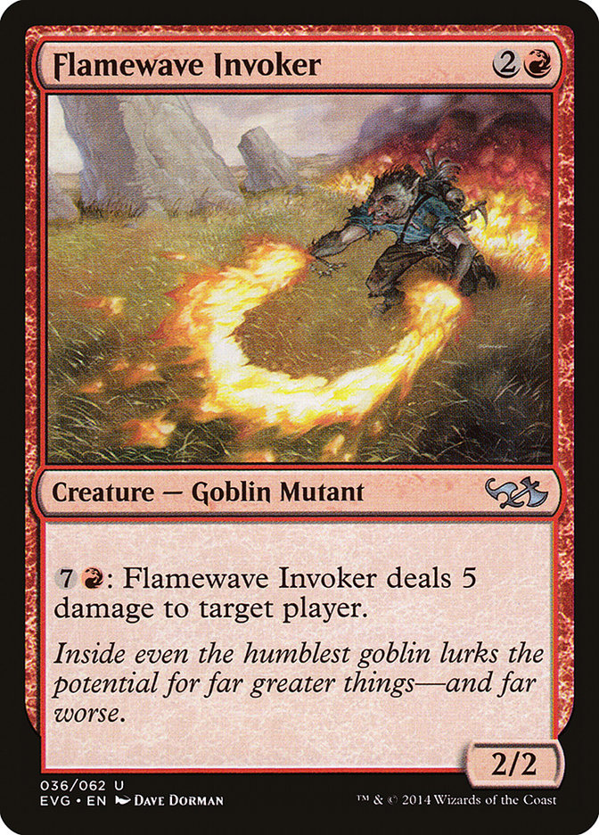 Flamewave Invoker (Elves vs. Goblins) [Duel Decks Anthology] | Good Games North
