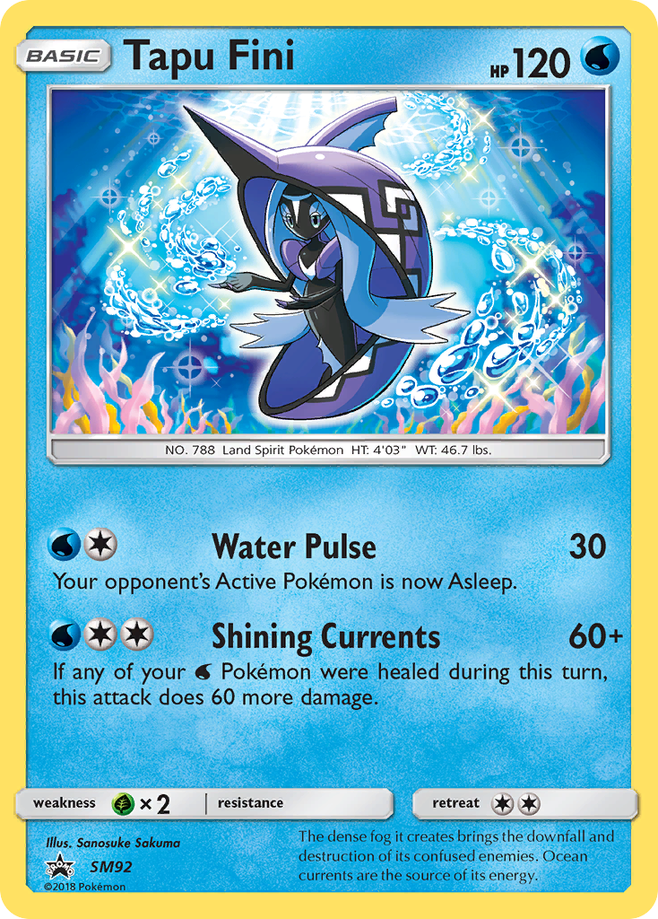 Tapu Fini (SM92) [Sun & Moon: Black Star Promos] | Good Games North