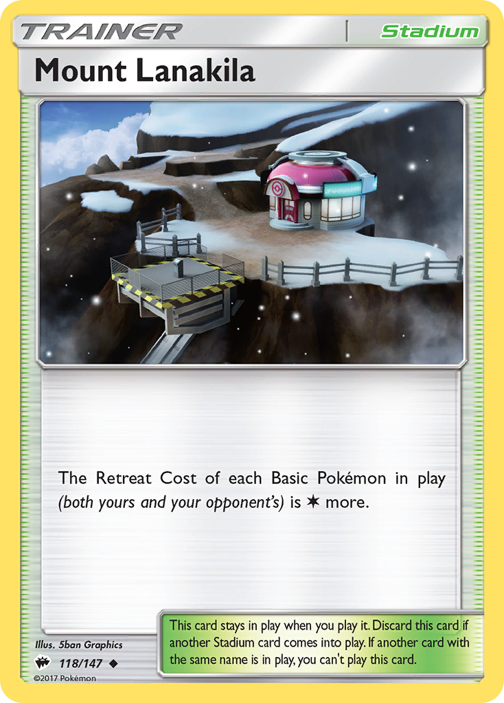 Mount Lanakila (118/147) [Sun & Moon: Burning Shadows] | Good Games North