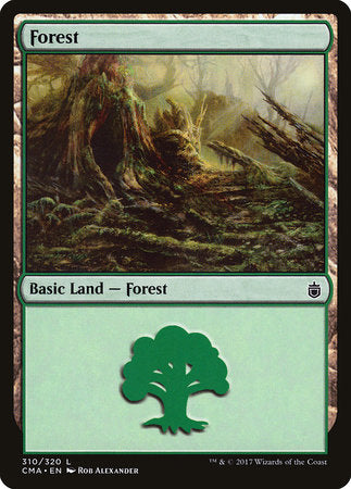 Forest (310) [Commander Anthology] | Good Games North