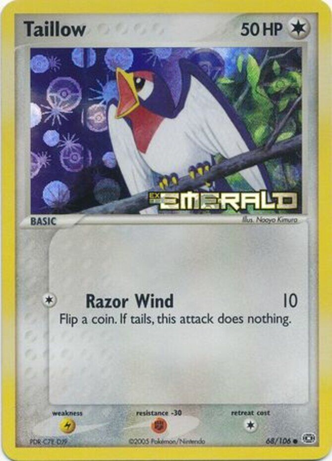 Taillow (68/106) (Stamped) [EX: Emerald] | Good Games North