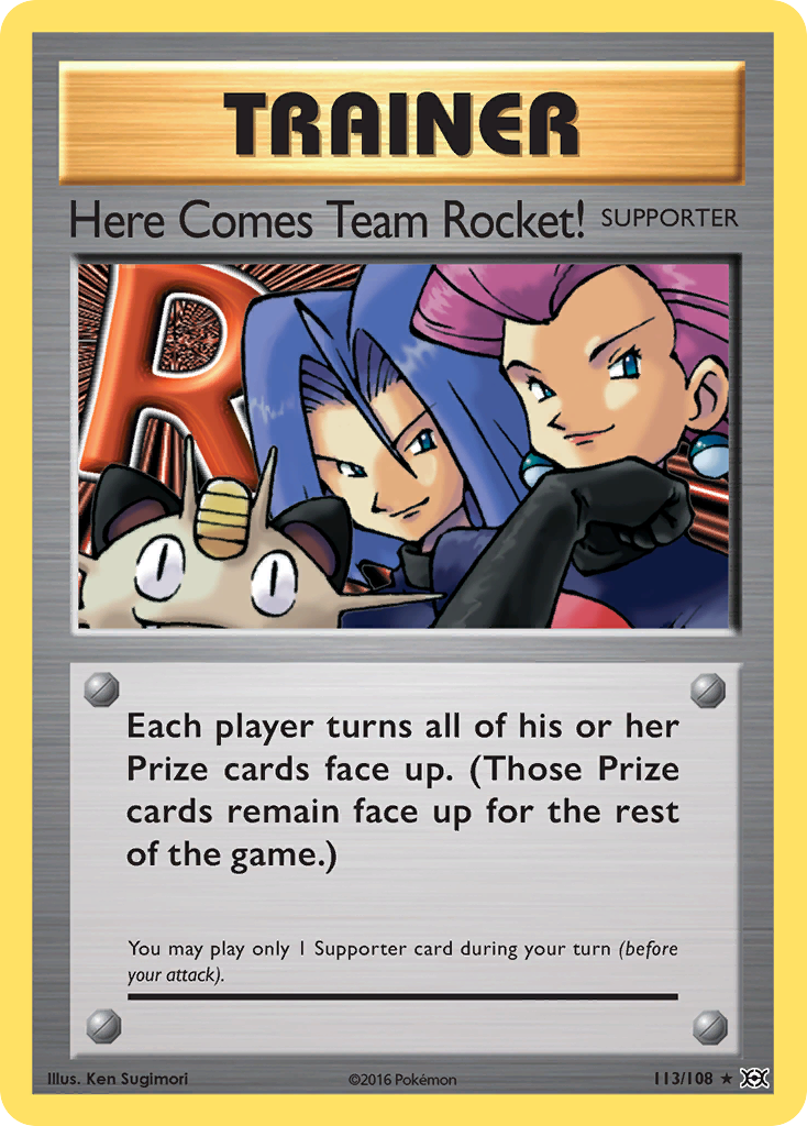 Here Comes Team Rocket! (113/108) [XY: Evolutions] | Good Games North