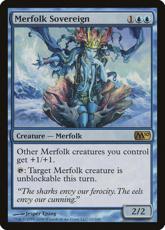 Merfolk Sovereign [Magic 2010] | Good Games North