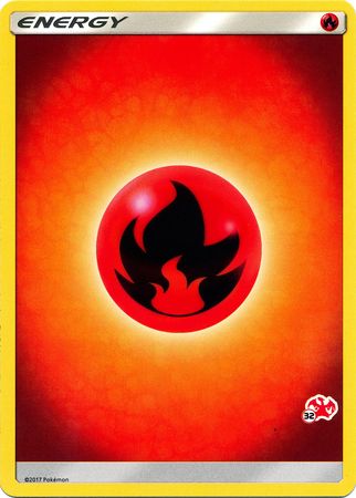 Fire Energy (Charizard Stamp #32) [Battle Academy 2020] | Good Games North