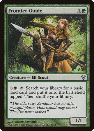 Frontier Guide [Zendikar] | Good Games North