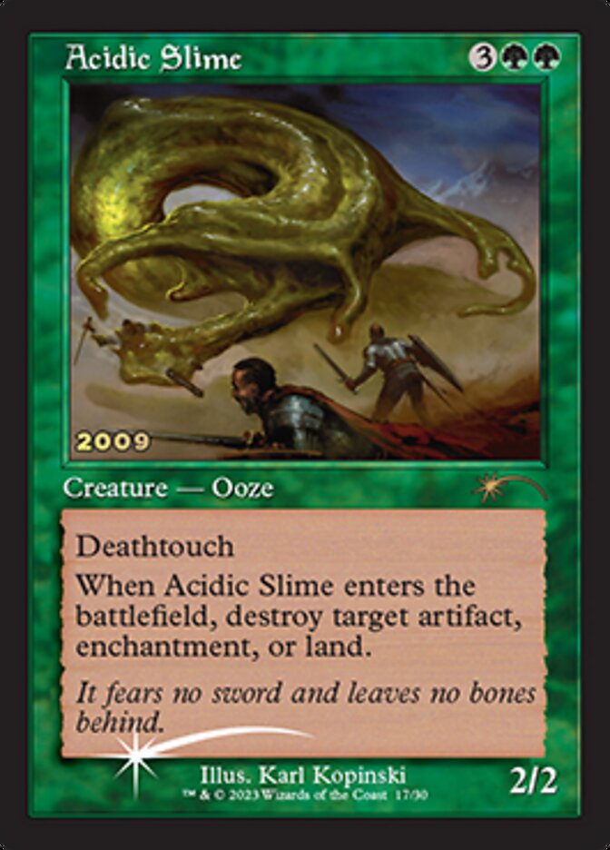 Acidic Slime [30th Anniversary Promos] | Good Games North