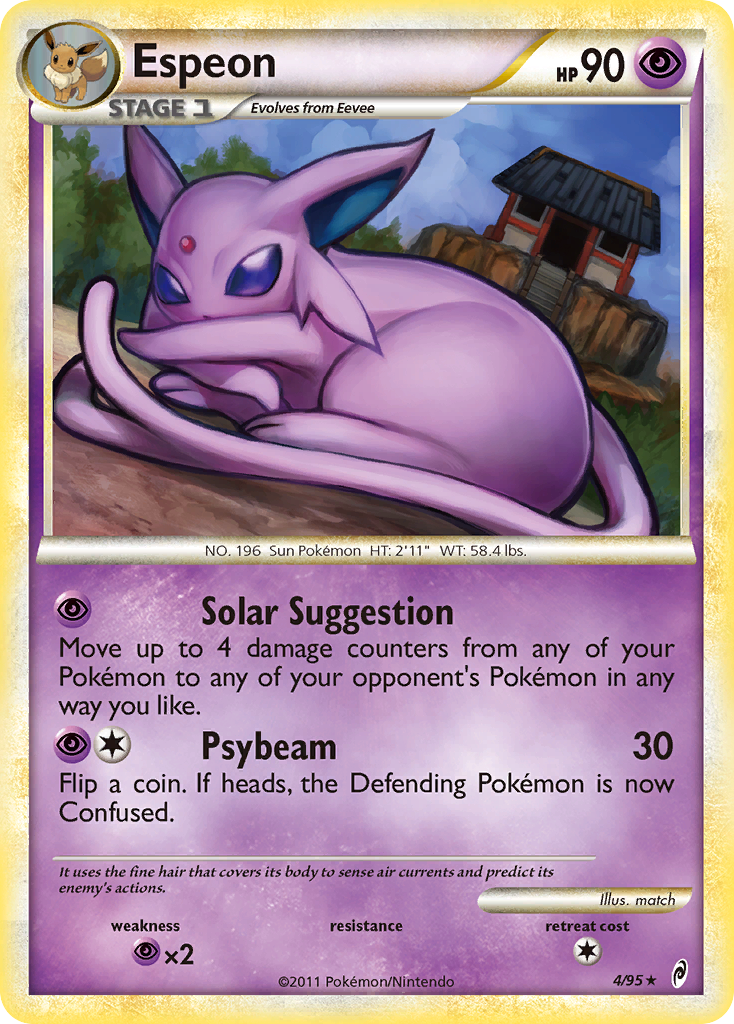 Espeon (4/95) [HeartGold & SoulSilver: Call of Legends] | Good Games North